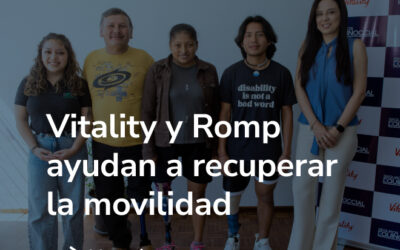 Seguros Equinoccial – Vitality junto a Fundación ROMP mueven a más gente a recuperar la movilidad